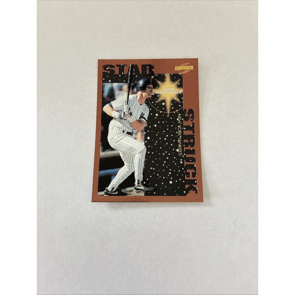 1996 Score -‎ Don Mattingly #102 Dugout Collection Series 2